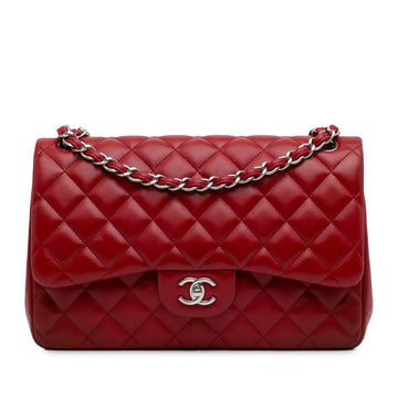 Pearl Street Bags Chanel Jumbo Classic Lambskin Double Flap (SHG-ksAdvm)