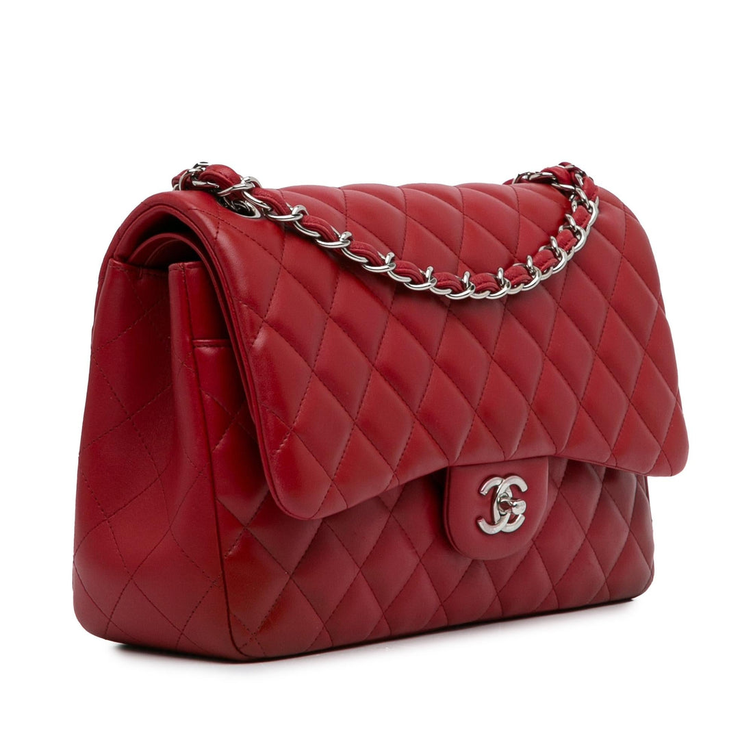 Pearl Street Bags Chanel Jumbo Classic Lambskin Double Flap (SHG-ksAdvm)