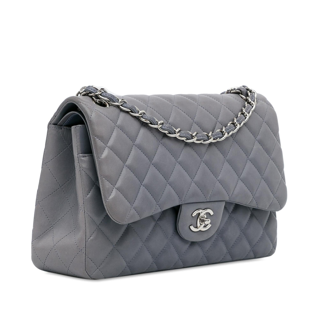 Pearl Street Bags Chanel Jumbo Classic Lambskin Double Flap (SHG-YF7bft)