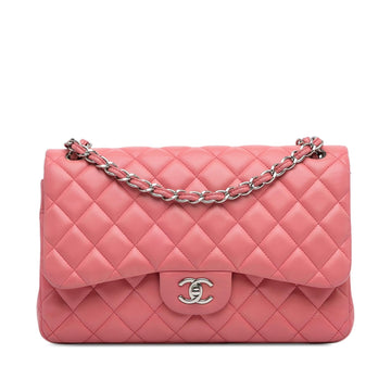 Chanel Jumbo Classic Lambskin Double Flap (SHG-xG6IfV)