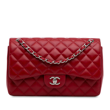 Pearl Street Bags Chanel Jumbo Classic Lambskin Double Flap (SHG-47eMtg)