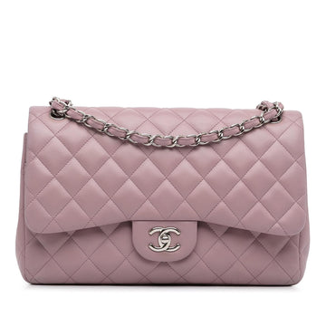 Pearl Street Bags Chanel Jumbo Classic Lambskin Double Flap (SHG-YKf1S1)