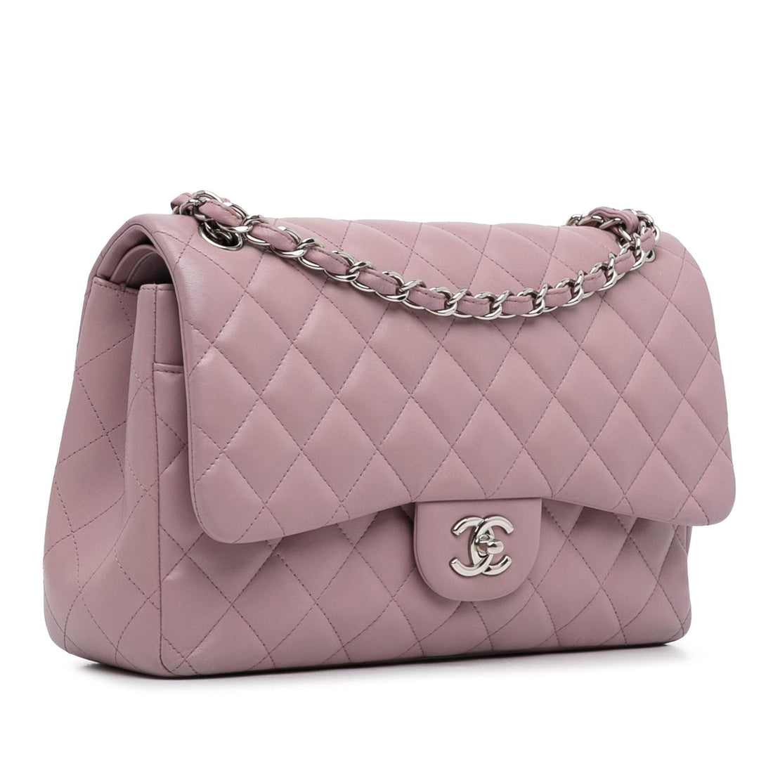 Pearl Street Bags Chanel Jumbo Classic Lambskin Double Flap (SHG-YKf1S1)