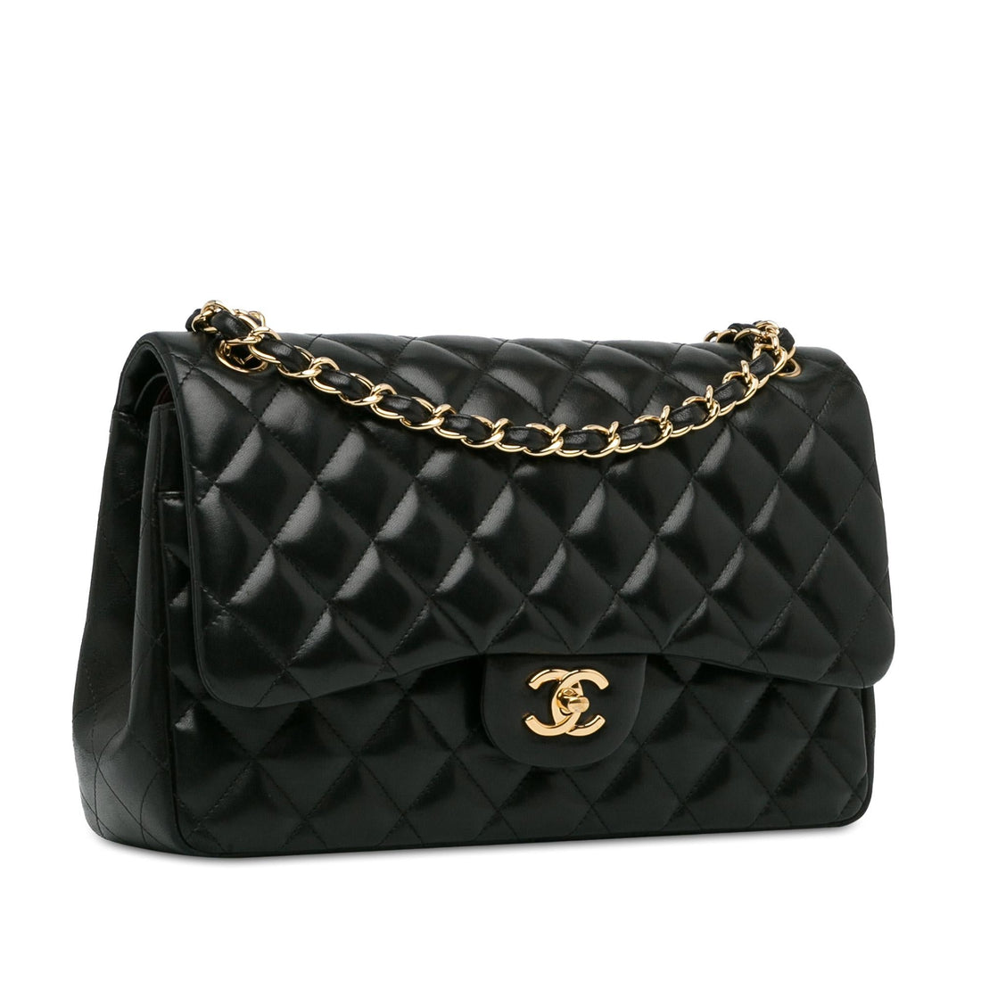 Pearl Street Bags Chanel Jumbo Classic Lambskin Double Flap (SHG-dnuKsy)