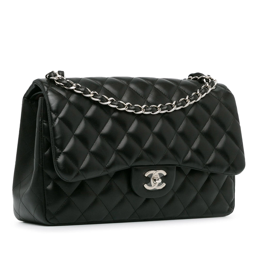 Pearl Street Bags Chanel Jumbo Classic Lambskin Double Flap (SHG-WX0kkI)