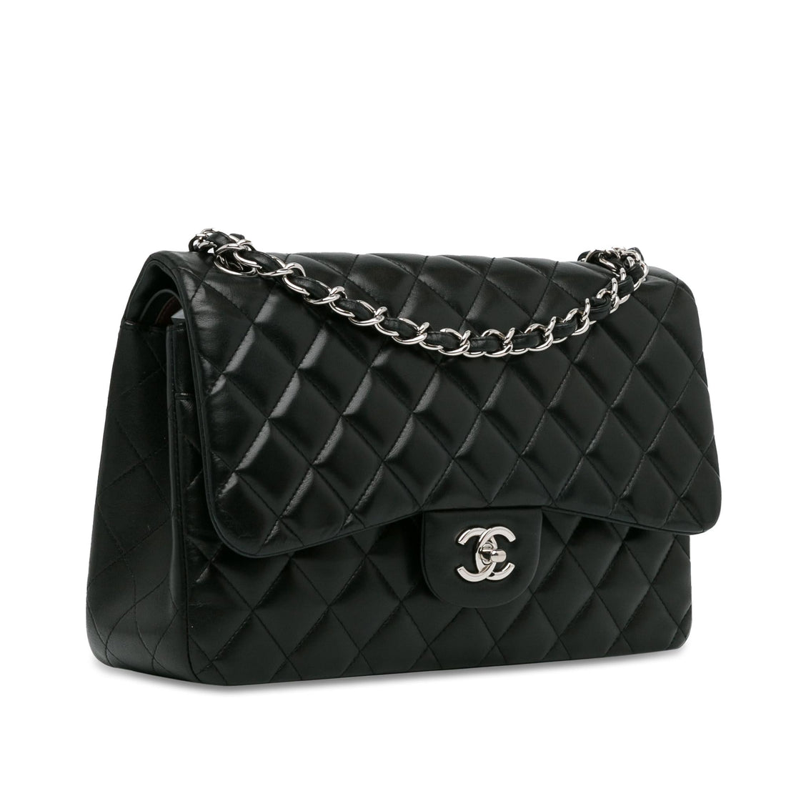 Pearl Street Bags Chanel Jumbo Classic Lambskin Double Flap (SHG-KQtcrc)