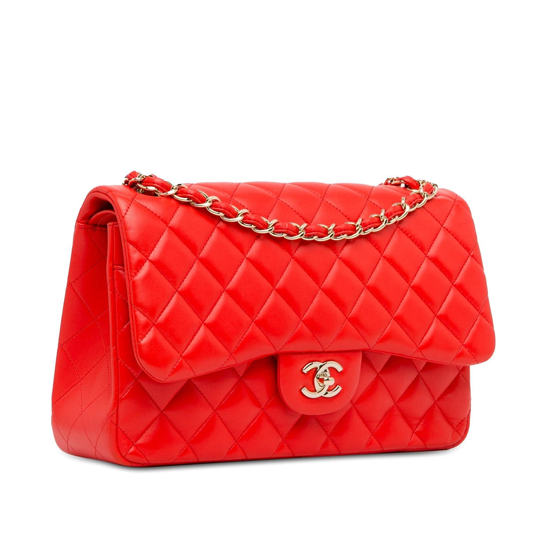 Pearl Street Bags Chanel Jumbo Classic Lambskin Double Flap (SHG-UmY2Vt)