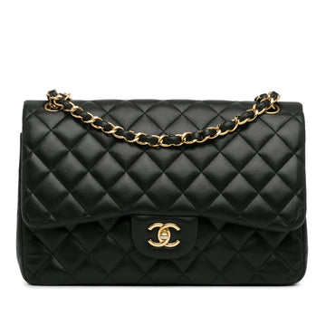 Chanel Jumbo Classic Lambskin Double Flap (SHG-DIrJtq)