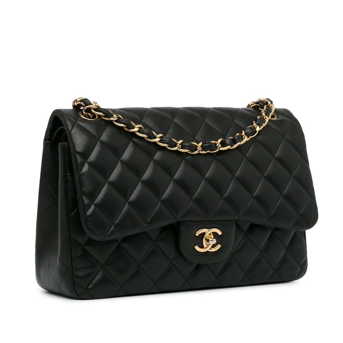 Pearl Street Bags Chanel Jumbo Classic Lambskin Double Flap (SHG-DIrJtq)