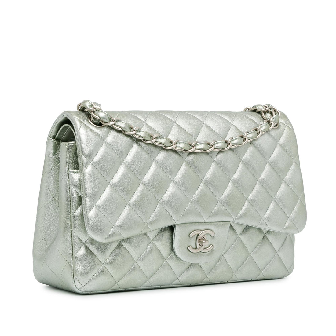Pearl Street Bags Chanel Jumbo Classic Lambskin Double Flap (SHG-j5p84x)