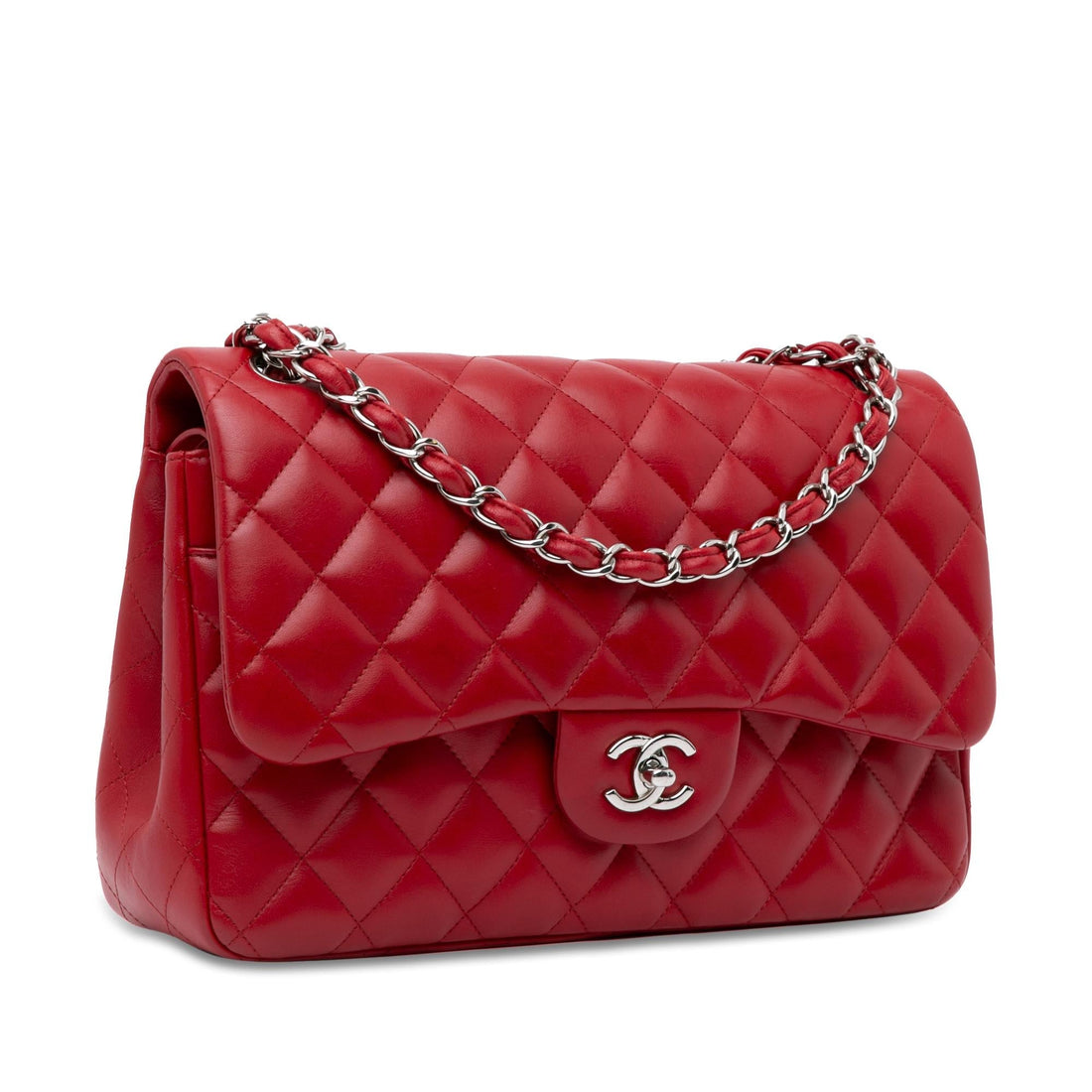 Pearl Street Bags Chanel Jumbo Classic Lambskin Double Flap (SHG-TnikLT)