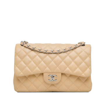Pearl Street Bags Chanel Jumbo Classic Lambskin Double Flap (SHG-Mqc20h)