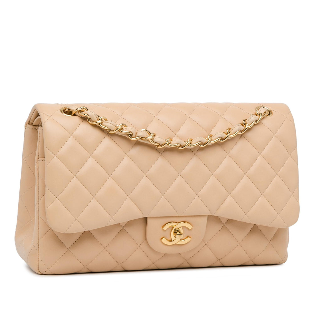Pearl Street Bags Chanel Jumbo Classic Lambskin Double Flap (SHG-FtOyqZ)