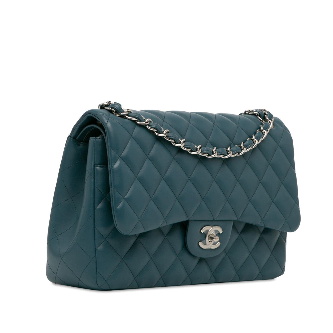 Pearl Street Bags Chanel Jumbo Classic Lambskin Double Flap (SHG-ahjfnw)
