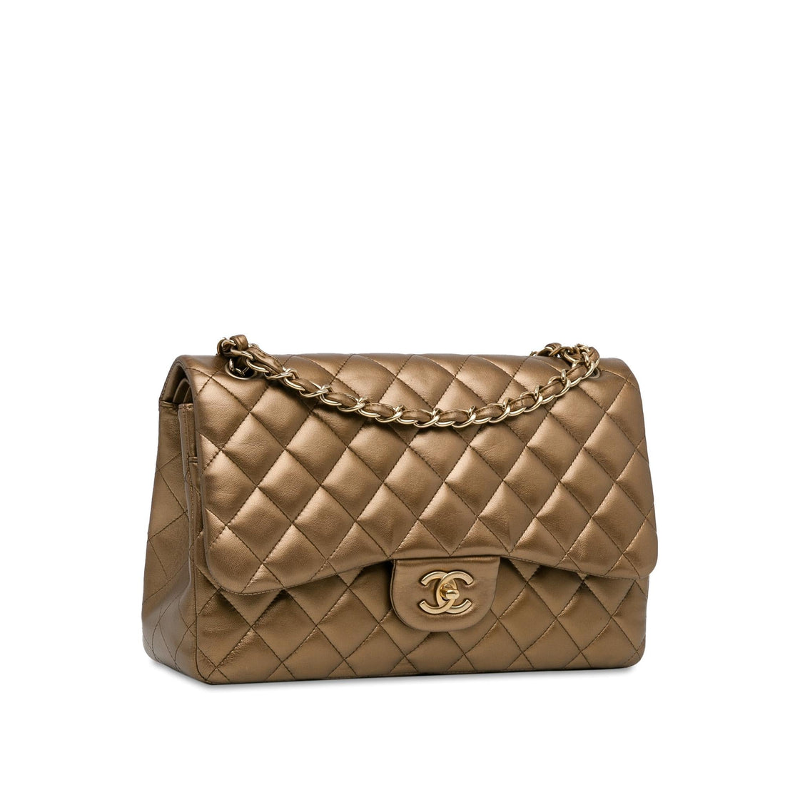 Pearl Street Bags Chanel Jumbo Classic Lambskin Double Flap (SHG-hZQv8E)