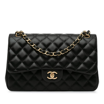 Pearl Street Bags Chanel Jumbo Classic Lambskin Double Flap (SHG-0LaKgj)