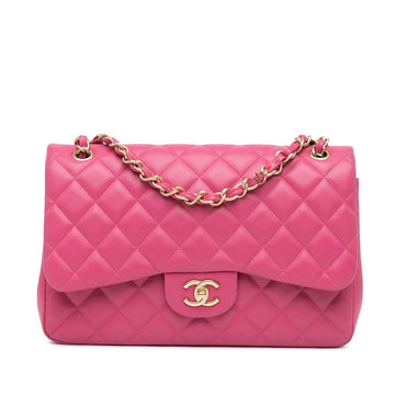 Top Quality Chanel Jumbo Classic Lambskin Double Flap (SHG-u6IBkC)