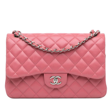 Chanel Jumbo Classic Lambskin Double Flap (SHG-LnGkTD)