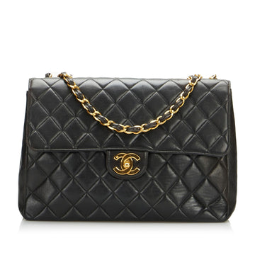Pearl Street Bags Chanel Jumbo Classic Lambskin Single Flap (SHG-f1GsEa)