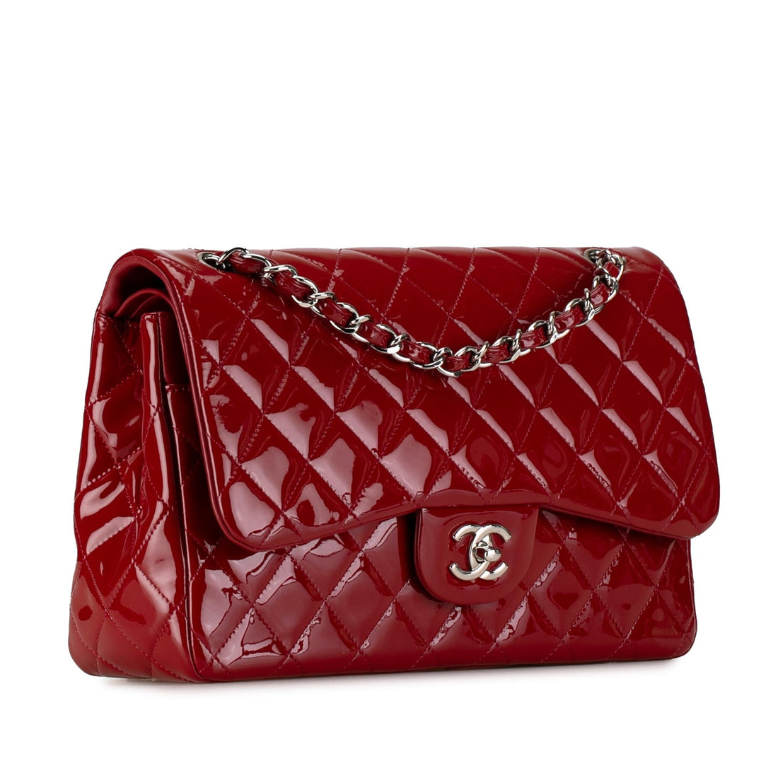 Pearl Street Bags Chanel Jumbo Classic Patent Double Flap (SHG-rg1hZI)
