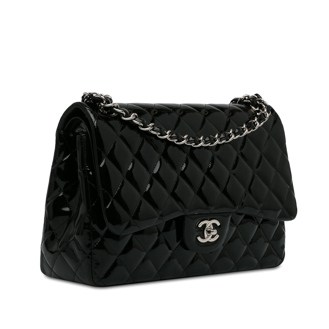Pearl Street Bags Chanel Jumbo Classic Patent Double Flap (SHG-JL2ojZ)