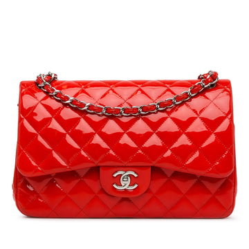 Chanel Jumbo Classic Patent Double Flap (SHG-Pg0nJy)