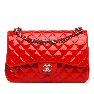 Pearl Street Bags Chanel Jumbo Classic Patent Double Flap (SHG-Pg0nJy)