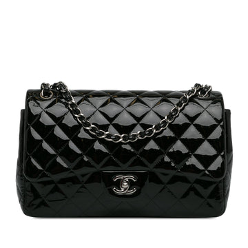 Pearl Street Bags Chanel Jumbo Classic Patent Double Flap (SHG-N1UTHV)