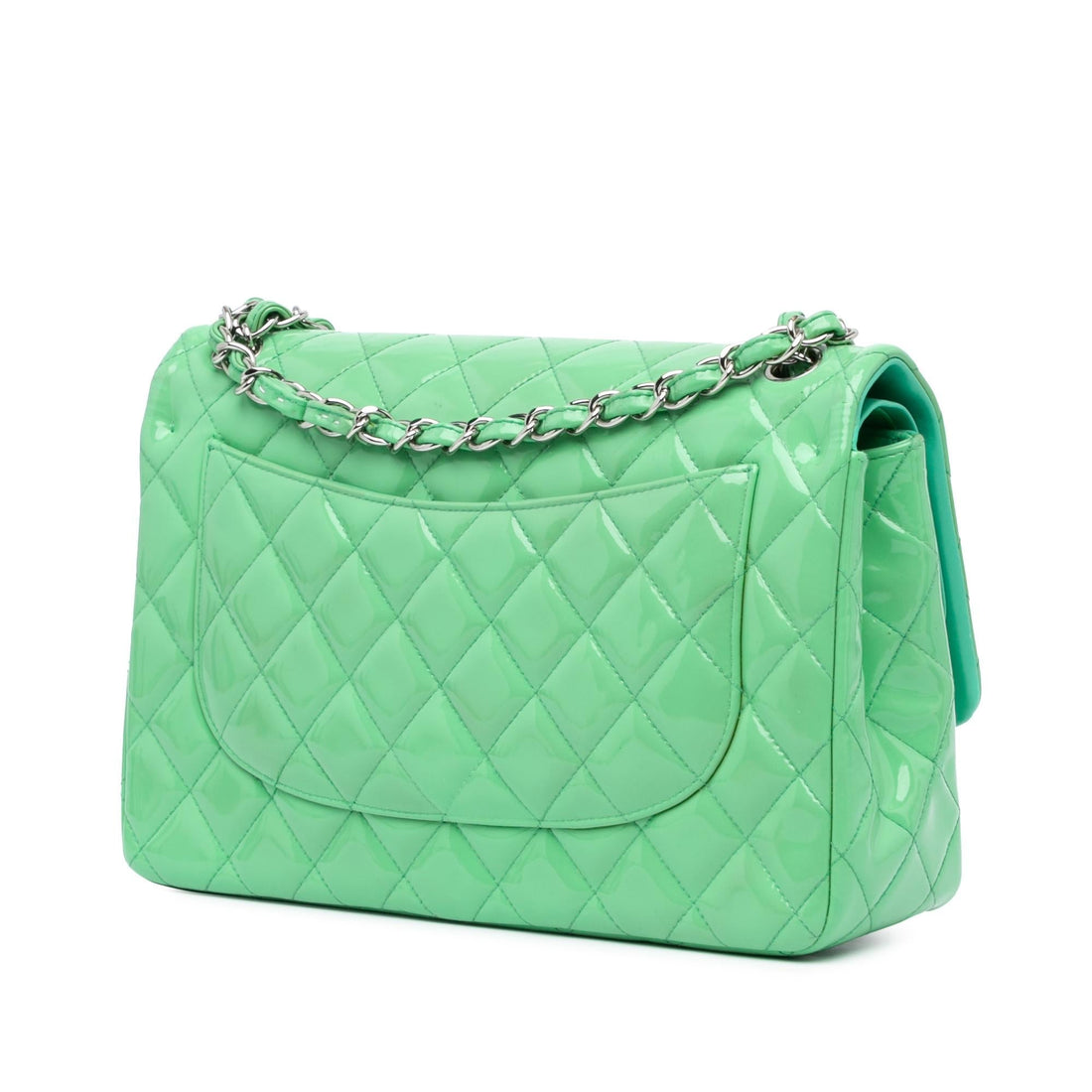 Top Quality Chanel Jumbo Classic Patent Double Flap (SHG-vCasJx)