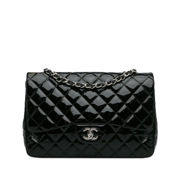 Pearl Street Bags Chanel Jumbo Classic Patent Single Flap Bag (SHG-k7UqYV)