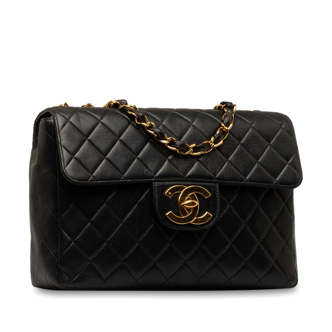 Pearl Street Bags Chanel Jumbo XL Classic Lambskin Single Flap (SHG-cqY9eg)