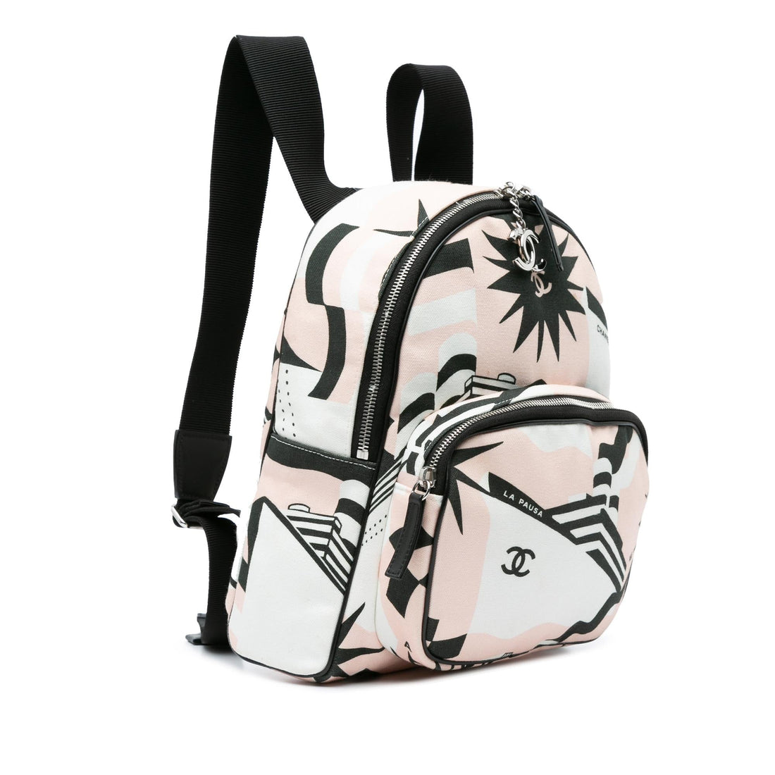 Top Quality Chanel La Pausa Canvas Backpack (SHG-AtjvN7)