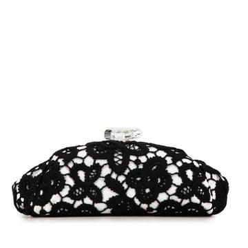 Pearl Street Bags Chanel Lace Timeless Perfume Bottle Top Clutch (SHG-HZO0g0)