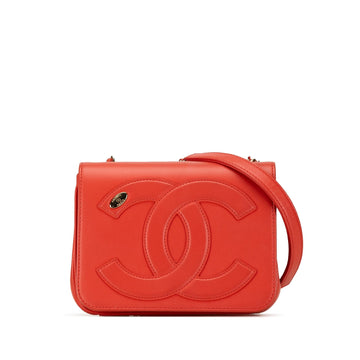 Chanel Lambskin CC Mania Flap (SHG-ej9JAn)