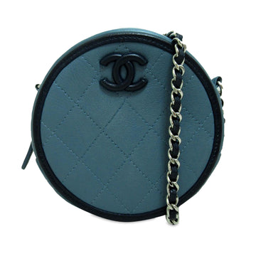 Pearl Street Bags Chanel Lambskin CC Round Chain Crossbody (SHG-U5AlX9)