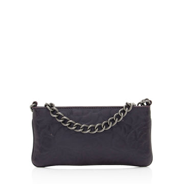 Pearl Street Bags Chanel Lambskin Camellia Chain Pochette (SHF-qFR6yY)