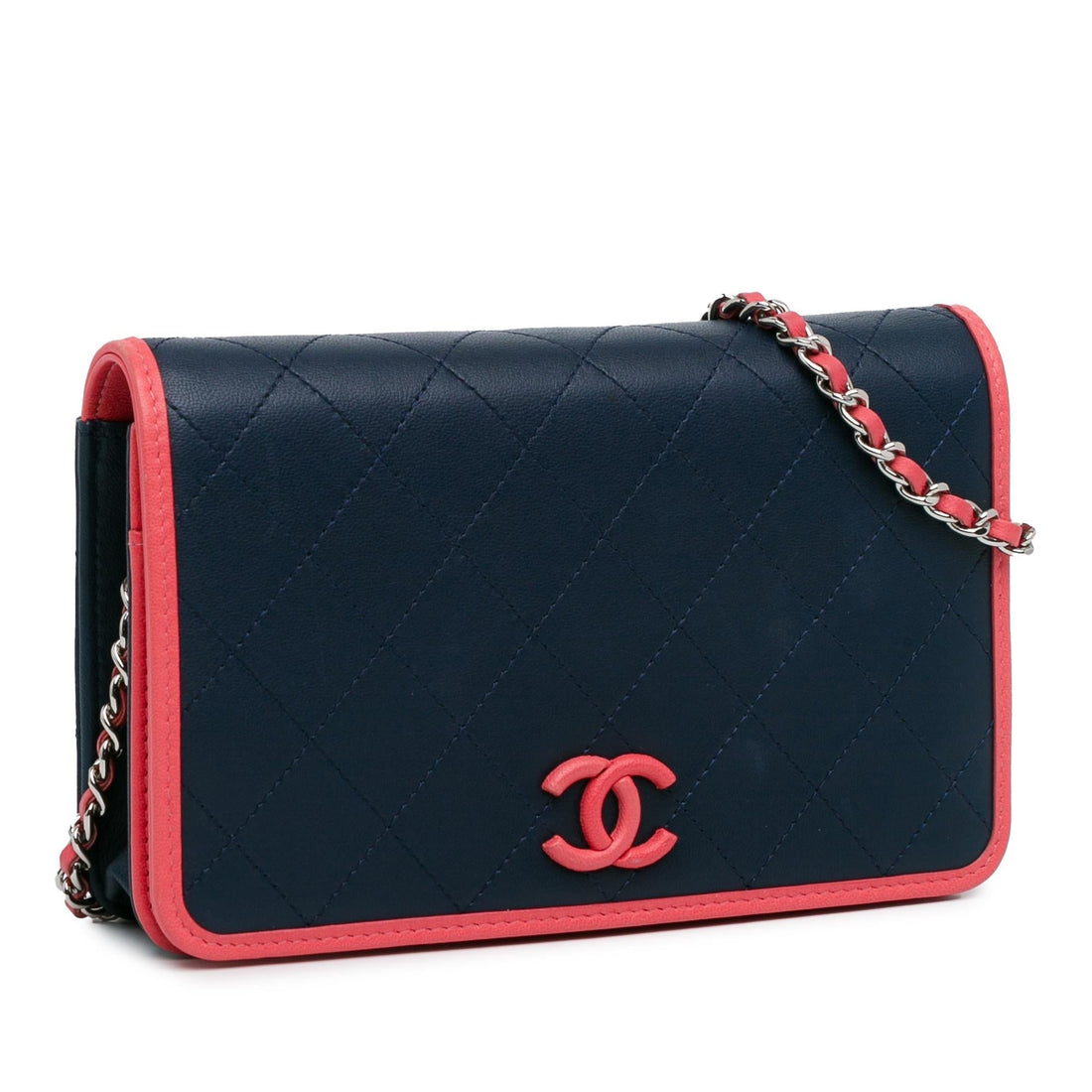 Pearl Street Bags Chanel Lambskin Color Pop CC Wallet On Chain (SHG-pah7rE)