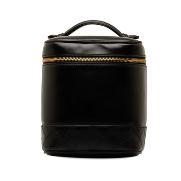 Pearl Street Bags Chanel Lambskin Leather Vanity Bag (SHG-aZKKNV)