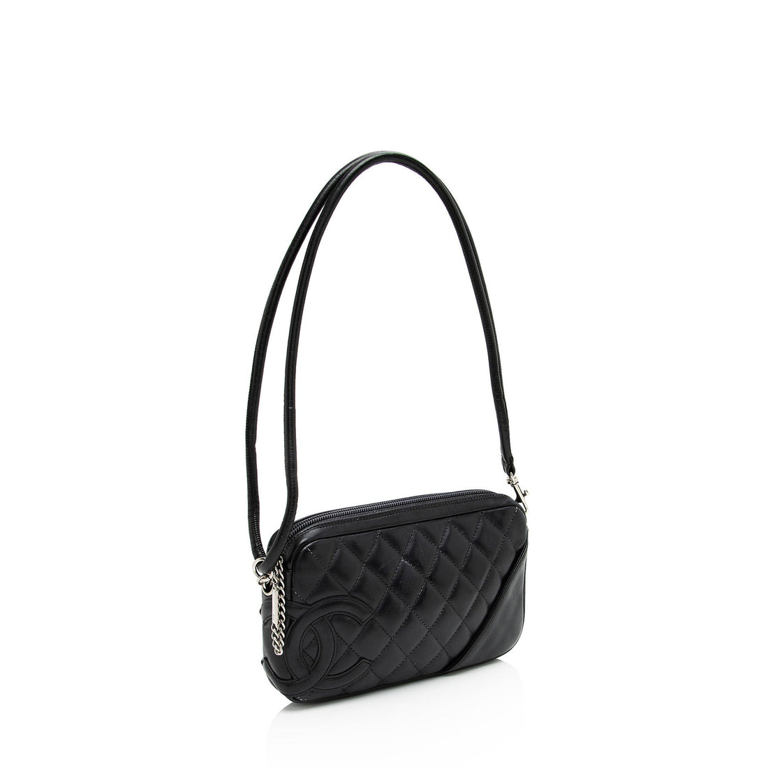 Pearl Street Bags Chanel Lambskin Ligne Cambon Pochette Shoulder Bag (SHF-XPwjPq)