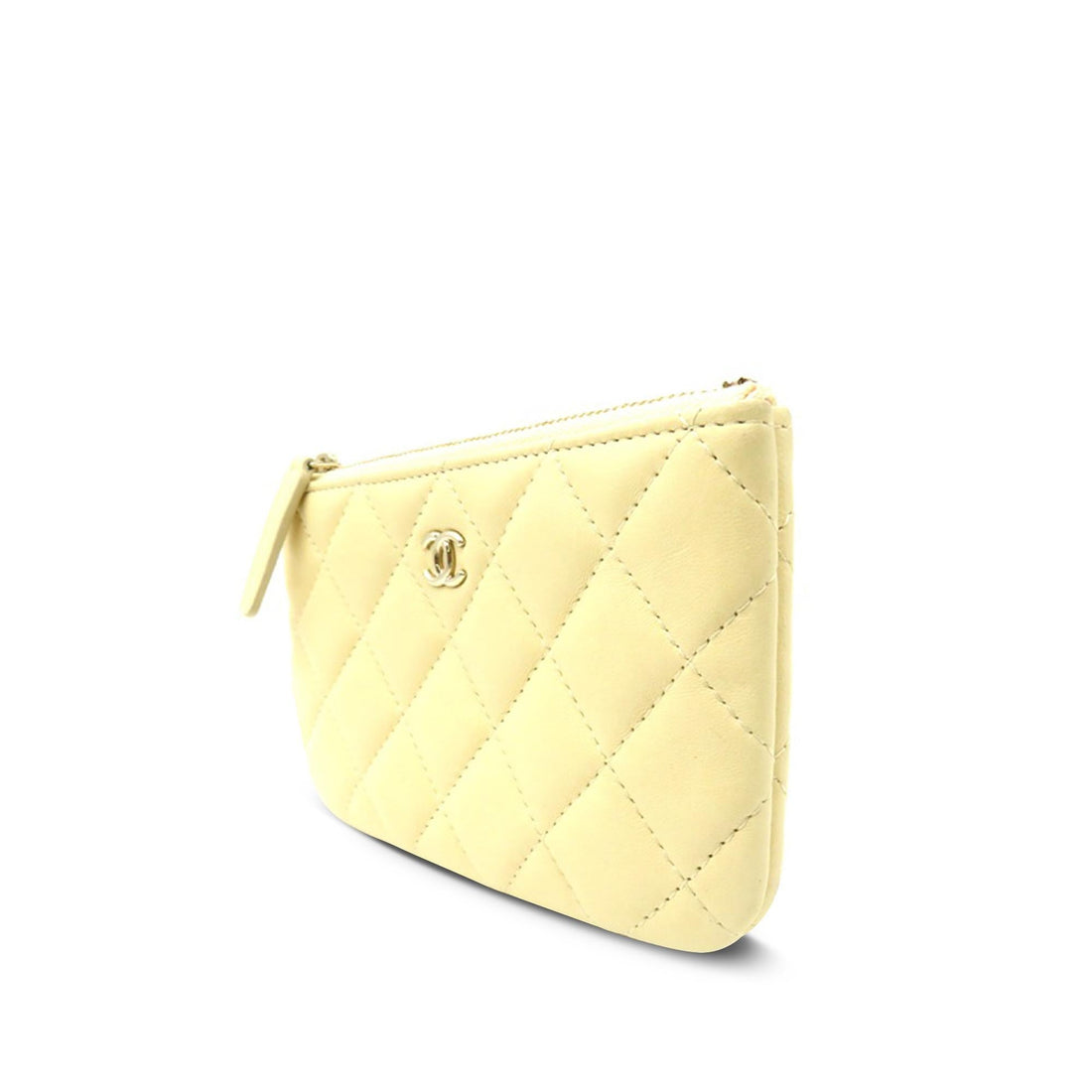 Pearl Street Bags Chanel Lambskin Mini O Case Pouch (SHG-ubGuHV)