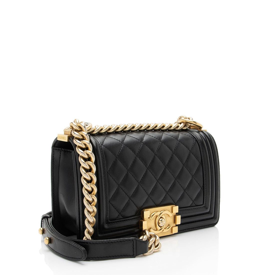 Top Quality Chanel Lambskin Small Boy Bag (SHF-N3oKbG)