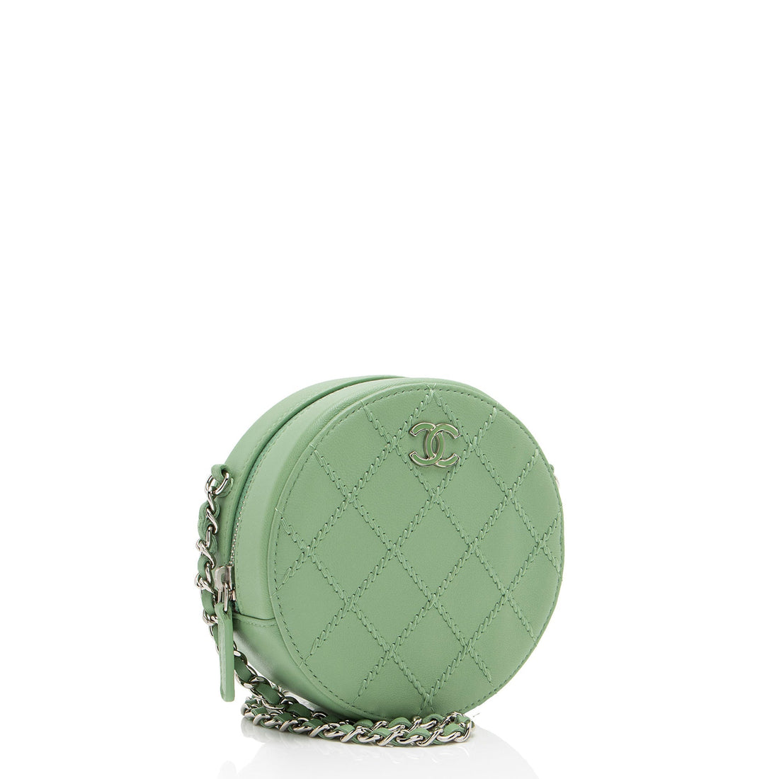 Top Quality Chanel Lambskin Ultimate Stitch Round Clutch with Chain (SHF-CwiD7y)