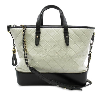 Pearl Street Bags Chanel Large Aged Calfskin Gabrielle Shopping Tote (SHG-UYljNC)