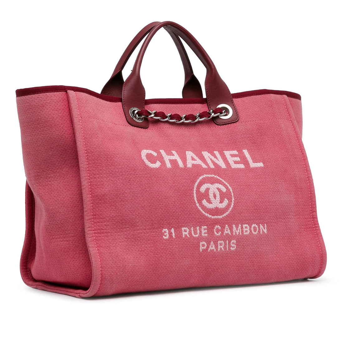 Top Quality Chanel Large Canvas Deauville Tote (SHG-pTGQWm)