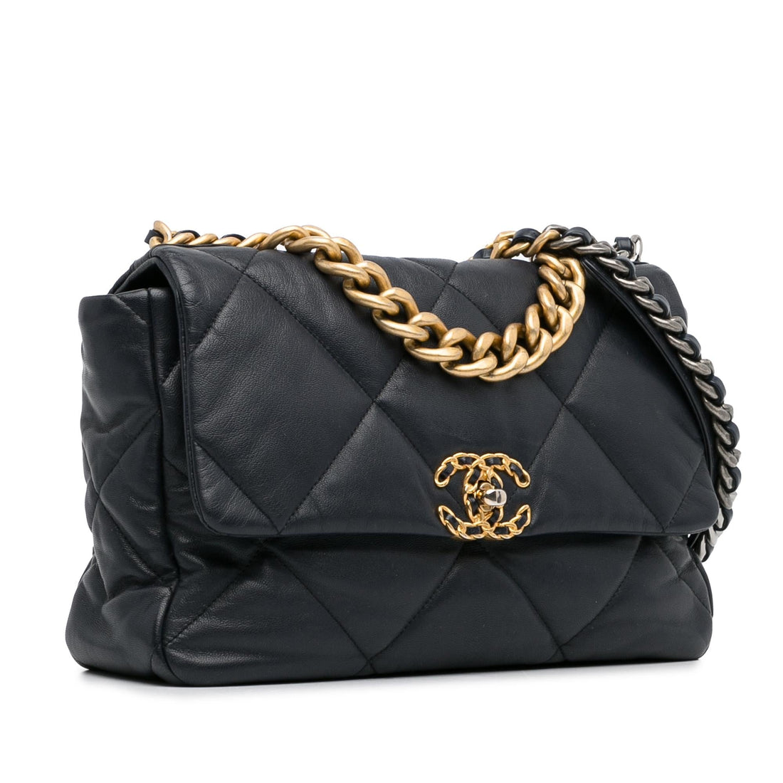 Pearl Street Bags Chanel Large Lambskin 19 Flap (SHG-I4LsJl)