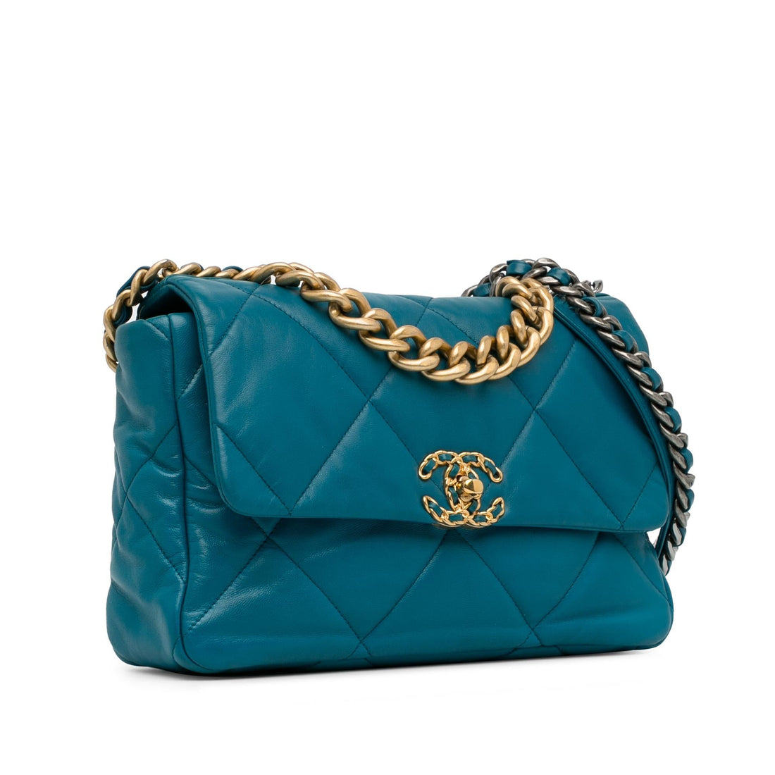 Pearl Street Bags Chanel Large Lambskin 19 Flap (SHG-olIAoj)