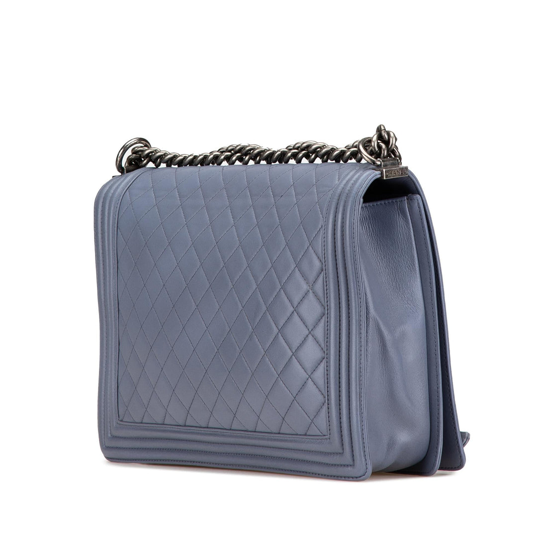 Chanel Large Lambskin Boy Flap (SHG-HucASr)