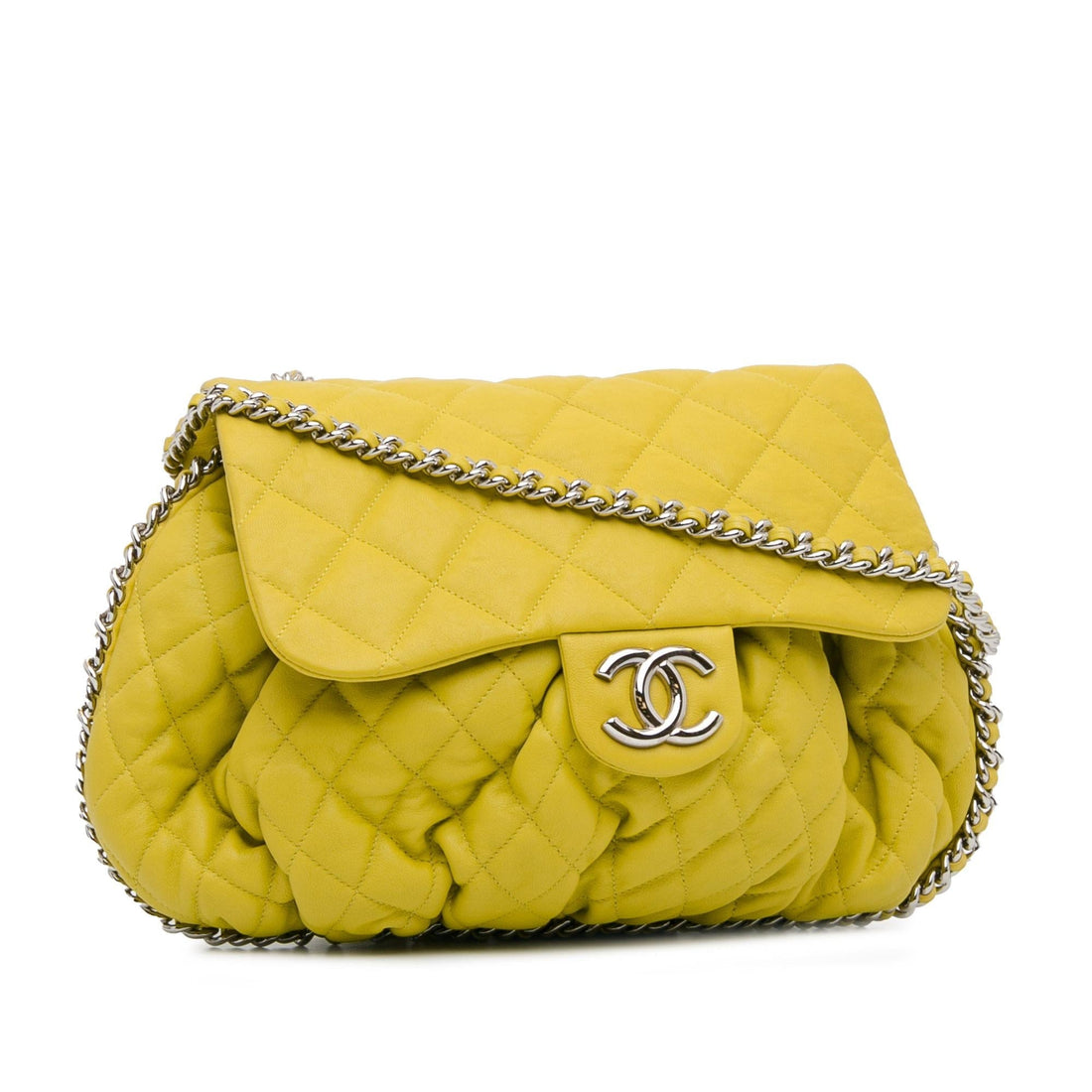 Top Quality Chanel Large Lambskin Chain Around Flap (SHG-XF6XZl)