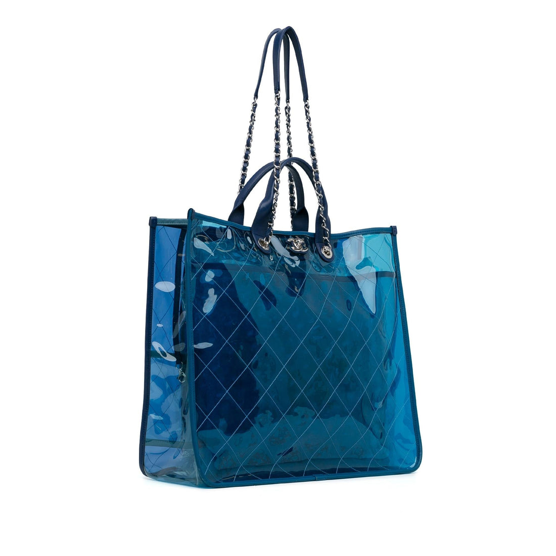 Top Quality Chanel Large PVC and Lambskin Coco Splash Shopping Tote (SHG-jMDi6W)