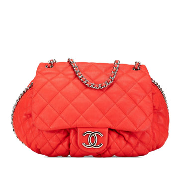 Top Quality Chanel Large Quilted Lambskin Chain Around Flap (SHG-oxVBMx)